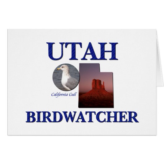 Utah Birdwatcher Cards (Front Horizontal)