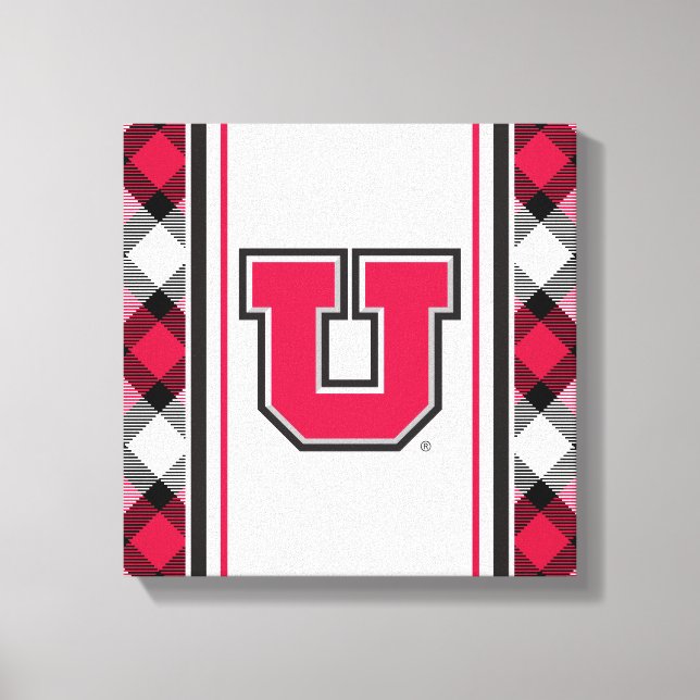 Utah Block U Canvas Print (Front)