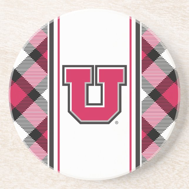 Utah Block U Coaster (Front)