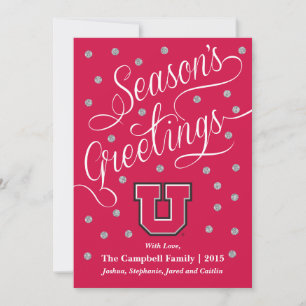 Utah Block U Holiday Card