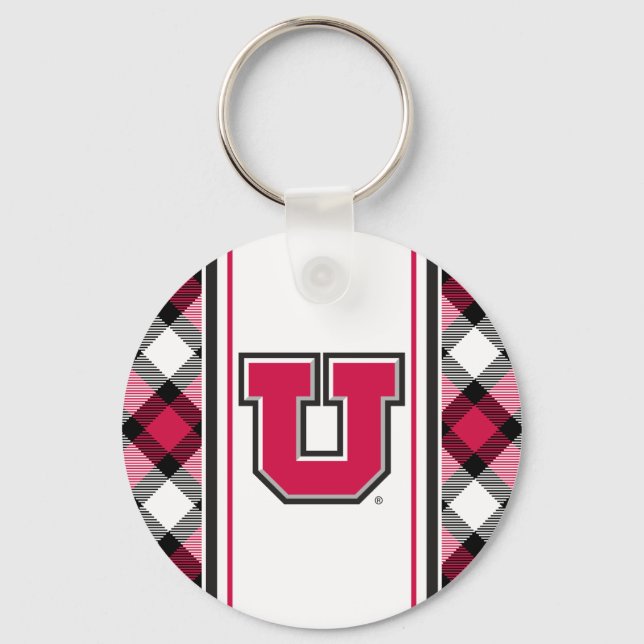 Utah Block U Keychain (Front)