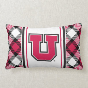 Utah Block U Lumbar Pillow