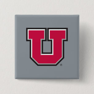 Utah Block U Pinback Button