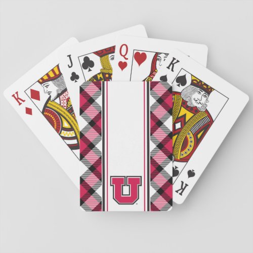 Utah Block U Poker Cards