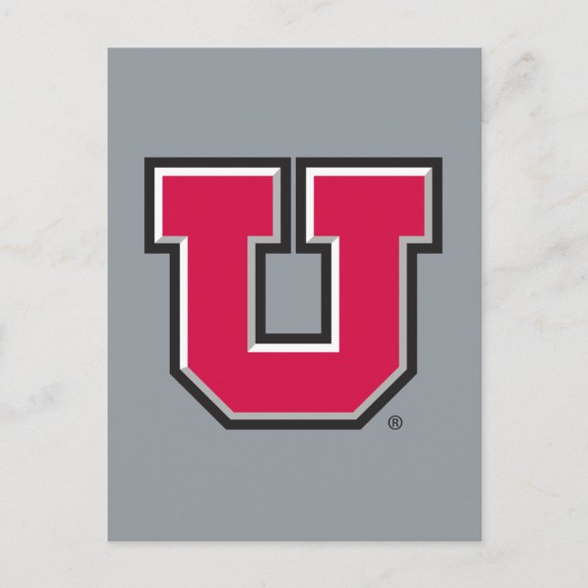 Utah Block U Postcard (Front)