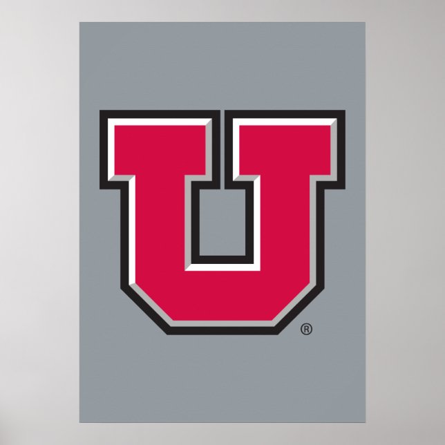 Utah Block U Poster (Front)