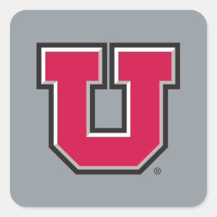 Utah Block U Square Sticker