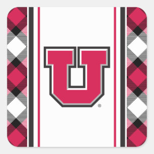 Utah Block U Square Sticker
