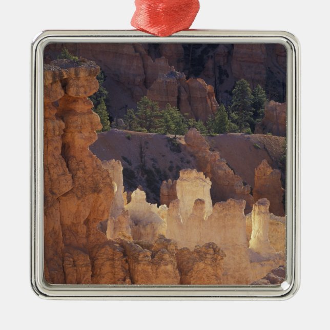 Utah, Bryce Canyon National Park. Hoodoos, Metal Ornament (Front)