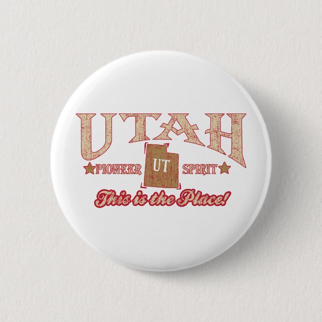 Utah Button (Front)