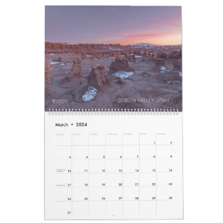 Utah Calendar upto 24 Months!