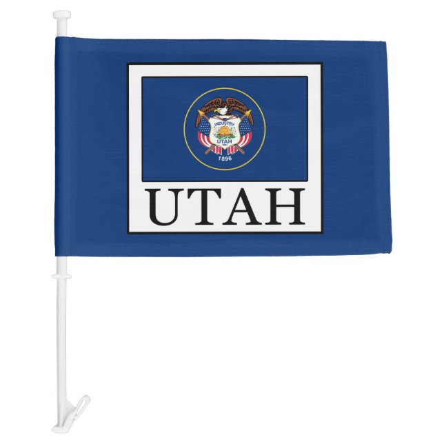 Utah Car Flag (Front)