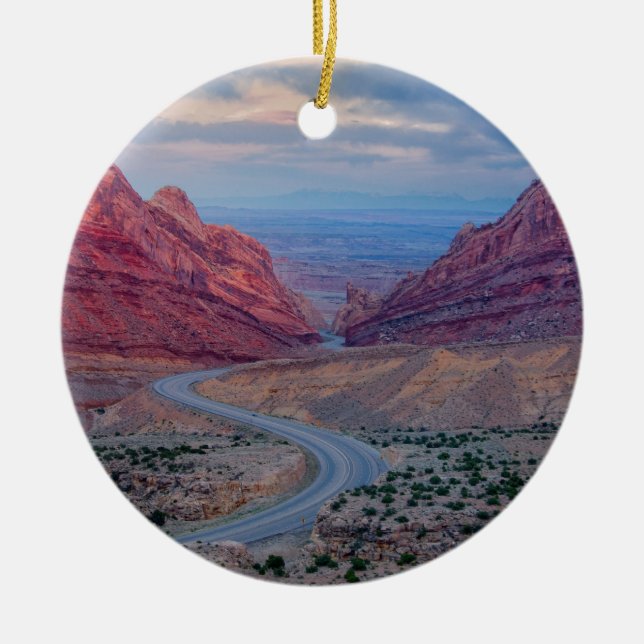 Utah Ceramic Ornament (Front)