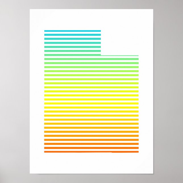 utah chill fade poster (Front)