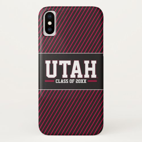 Utah Class Year iPhone X Case