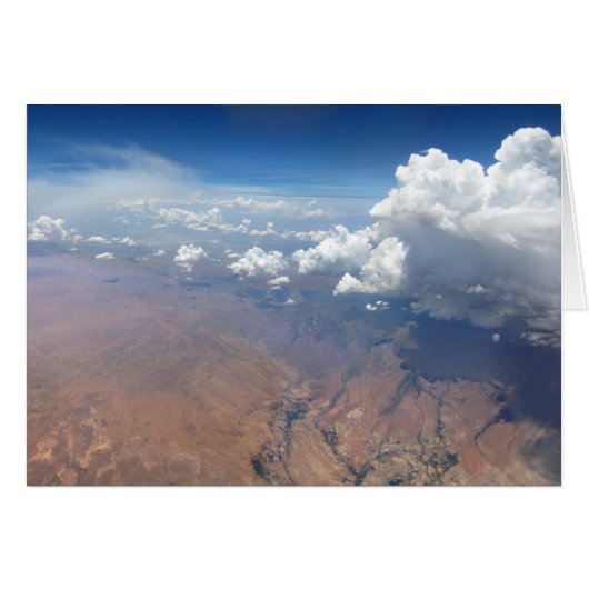 Utah Cloudscape from 36,000 Feet Cards (Front Horizontal)