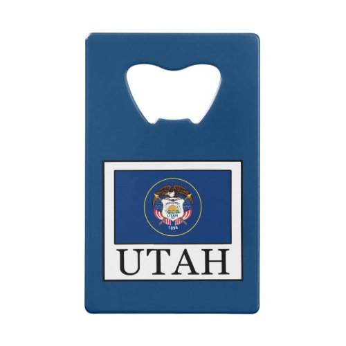 Utah Credit Card Bottle Opener