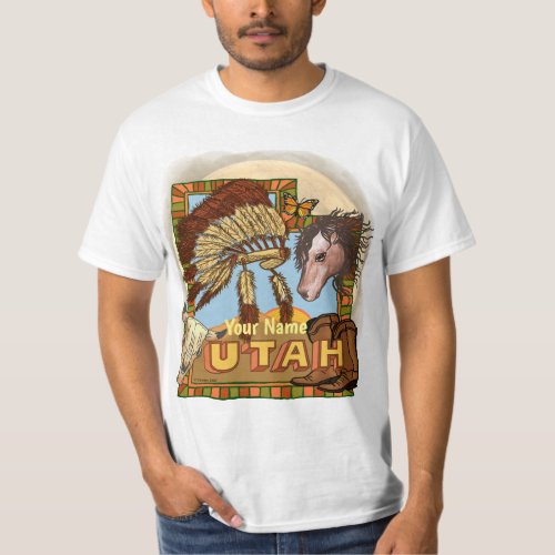 Utah custom name T_Shirt