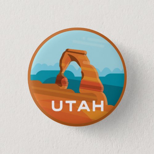 Utah Delicate Arch Button