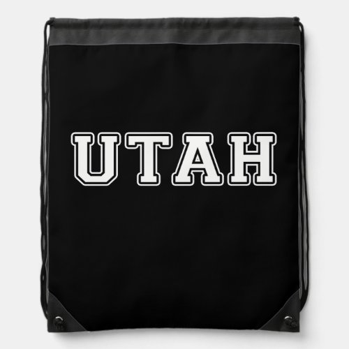 Utah Drawstring Bag