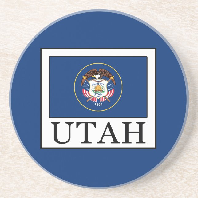 Utah Drink Coaster (Front)