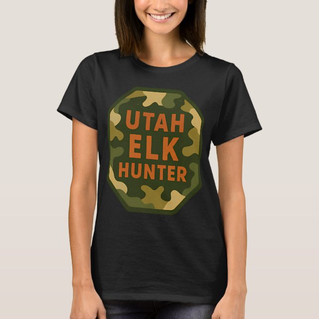 Utah Elk Hunter T-Shirt (Front)