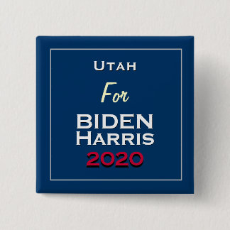 Utah for BIDEN HARRIS 2020 Square Button