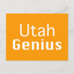 Utah Genius Gifts Postcard