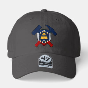 Utah Geologist's State Flag Rock Hammer Logo 47 Brand Hat