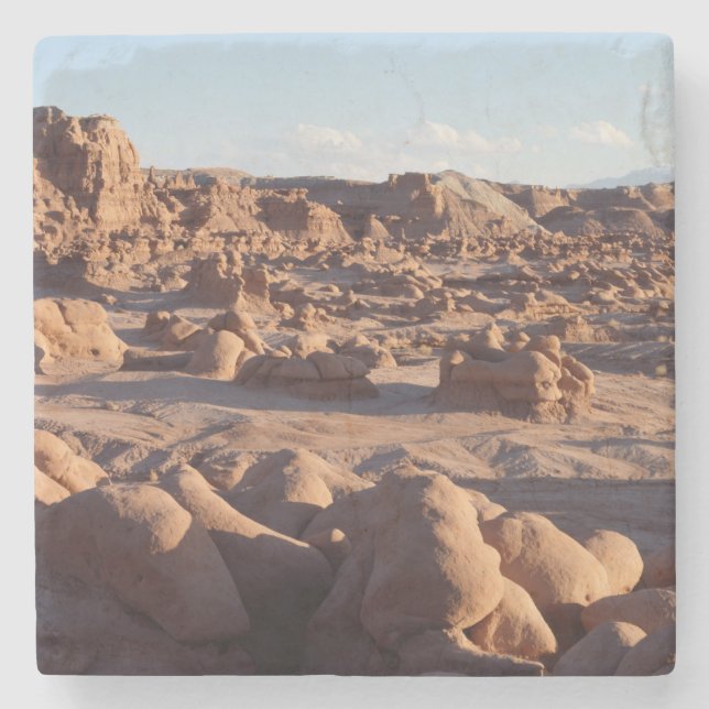 Utah, Goblin Valley State Park, Sandstone Stone Coaster (Front)