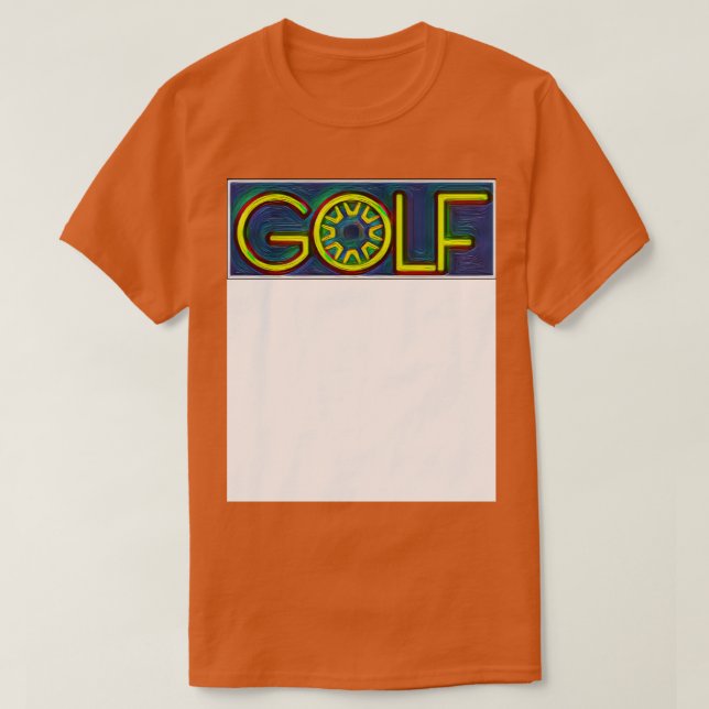 Utah Golf T-Shirt (Design Front)