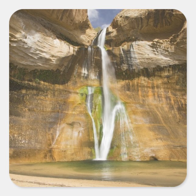 Utah, Grand Staircase Escalante NM, Lower Calf Square Sticker (Front)