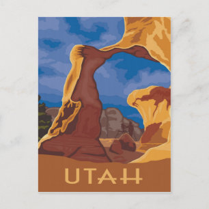 Utah Grand Staircase vintage style Postcard