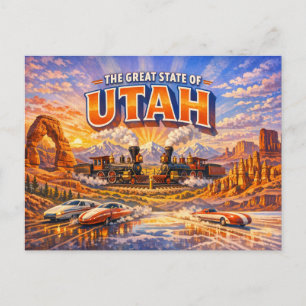 Utah Greetings Postcard