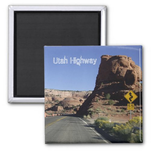 Utah Highway Magnet