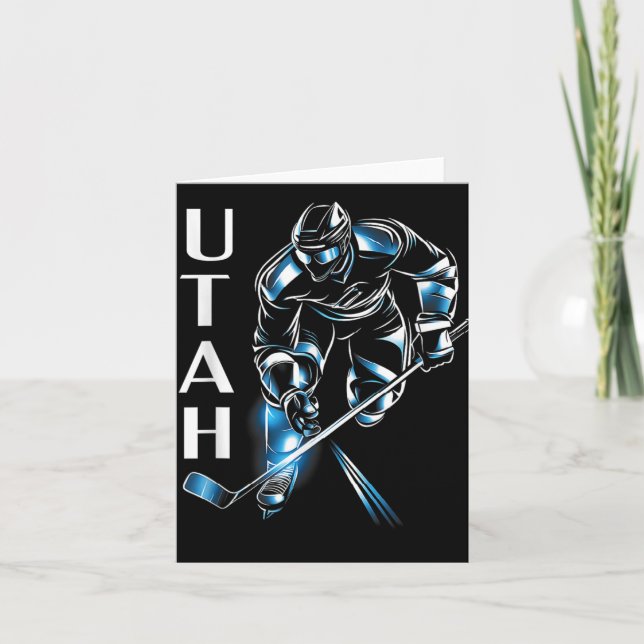 Utah Hockey  Card (Front)