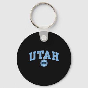 Utah Hockey Club Arch Over Gray Nhl Officially Lic Keychain