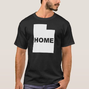 Utah Home Away From State T-Shirt Tees
