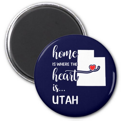 Utah home is where the heart is magnet