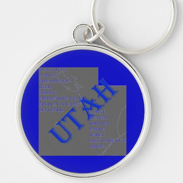 UTAH KEYCHAIN (Front)
