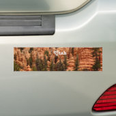 Utah Landscape Bumper Sticker (On Car)