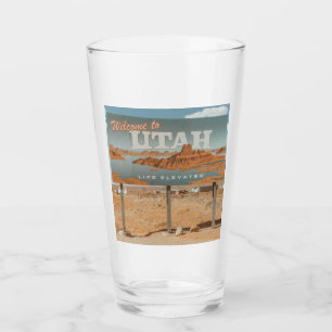 Utah Life Elevated Glass