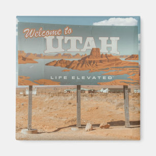 Utah Life Elevated Magnet