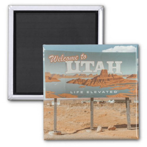 Utah Life Elevated Magnet