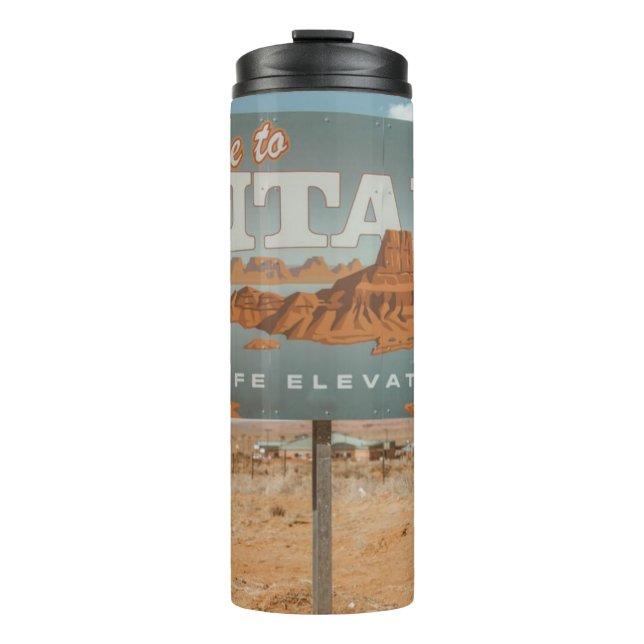 Utah Life Elevated Thermal Tumbler (Front)