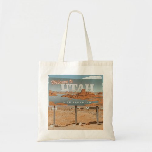 Utah Life Elevated Tote Bag