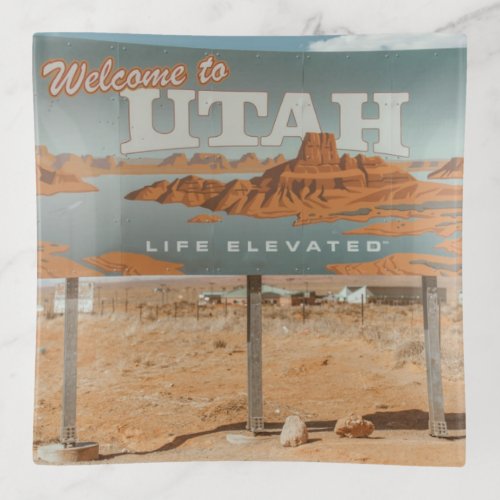 Utah Life Elevated Trinket Tray