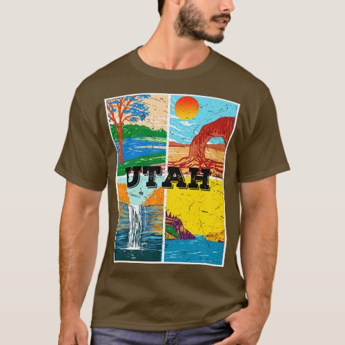 Utah Lover Design T_Shirt