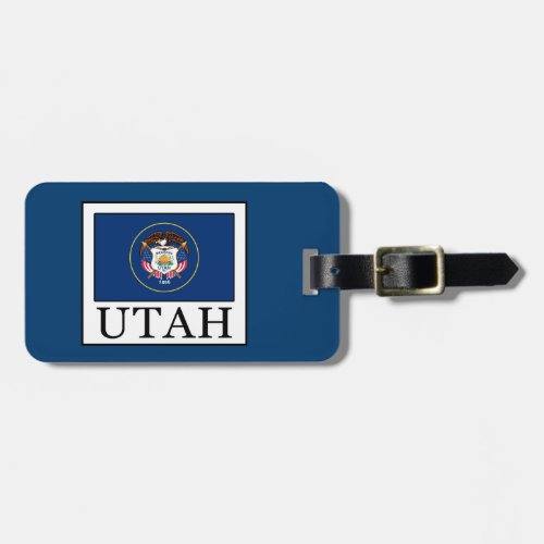 Utah Luggage Tag