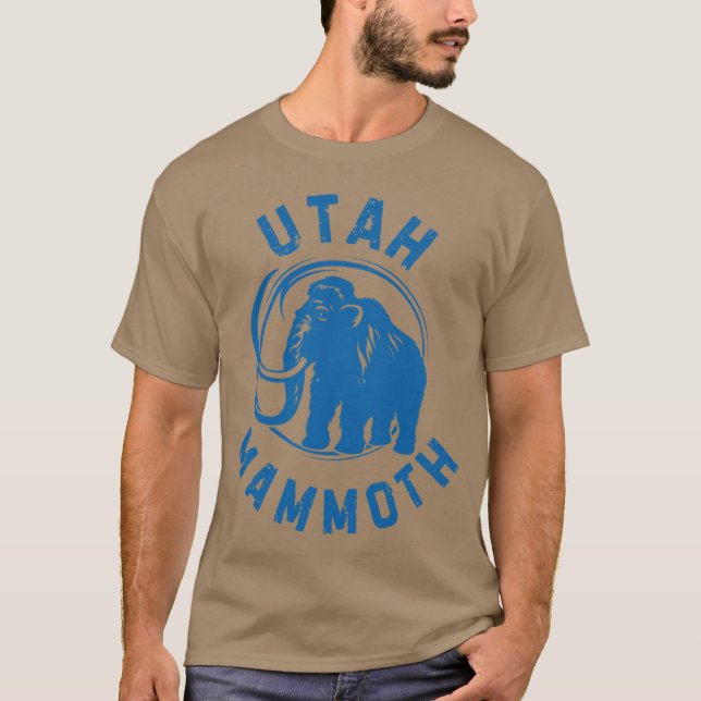 Utah mammoth T-Shirt (Front)